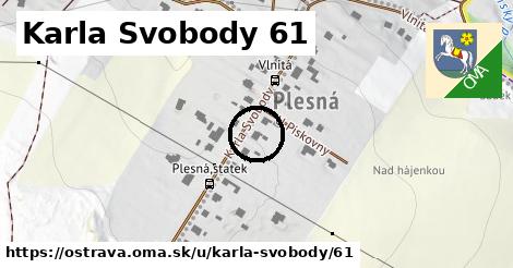 Karla Svobody 61, Ostrava