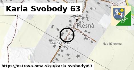 Karla Svobody 63, Ostrava