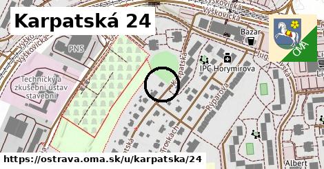 Karpatská 24, Ostrava