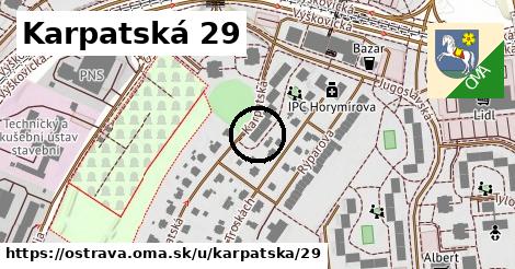 Karpatská 29, Ostrava