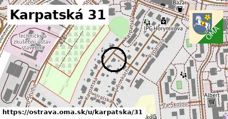 Karpatská 31, Ostrava