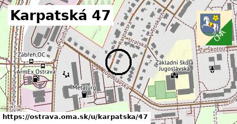 Karpatská 47, Ostrava