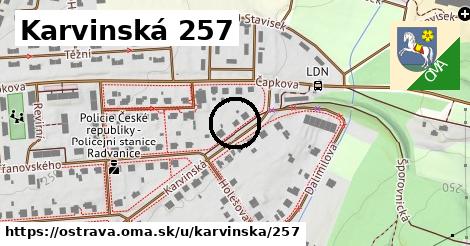 Karvinská 257, Ostrava