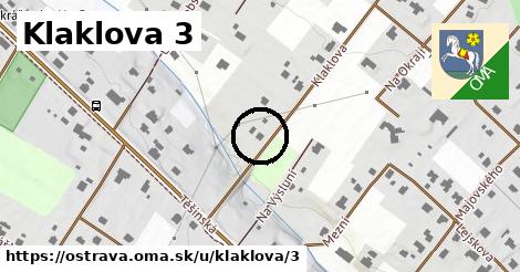 Klaklova 3, Ostrava