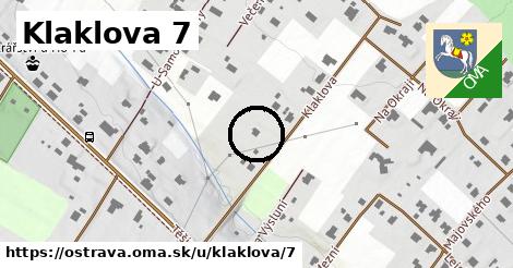 Klaklova 7, Ostrava