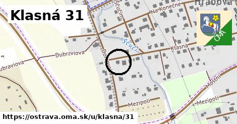 Klasná 31, Ostrava