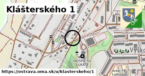 Klášterského 1, Ostrava