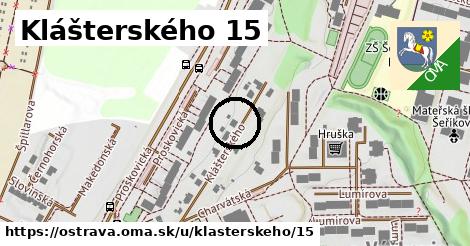 Klášterského 15, Ostrava