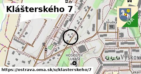 Klášterského 7, Ostrava