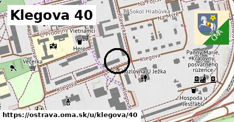 Klegova 40, Ostrava