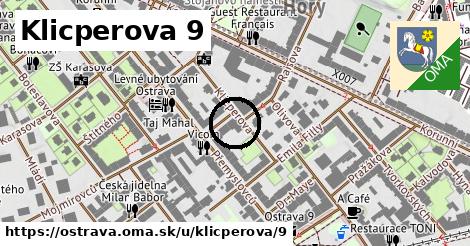 Klicperova 9, Ostrava