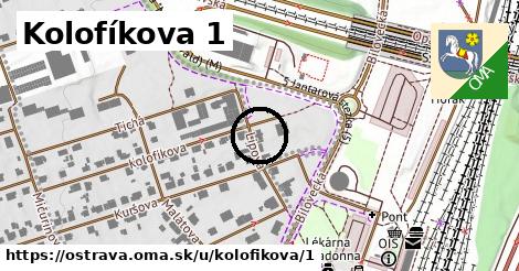 Kolofíkova 1, Ostrava