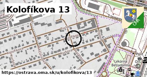 Kolofíkova 13, Ostrava