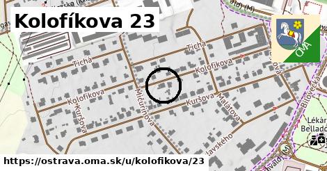 Kolofíkova 23, Ostrava