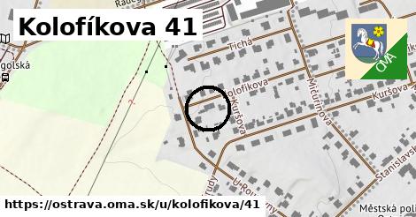 Kolofíkova 41, Ostrava