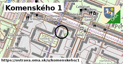 Komenského 1, Ostrava