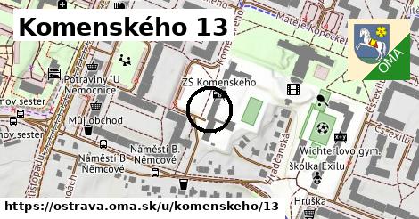 Komenského 13, Ostrava