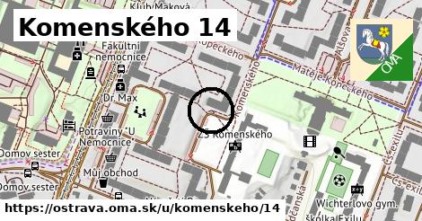 Komenského 14, Ostrava