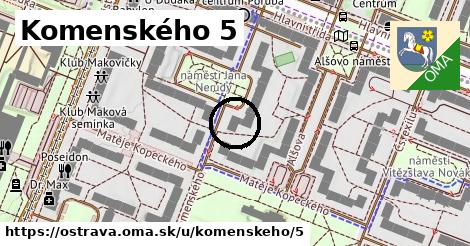 Komenského 5, Ostrava