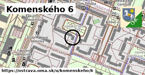 Komenského 6, Ostrava