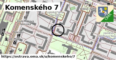 Komenského 7, Ostrava