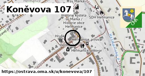 Koněvova 107, Ostrava