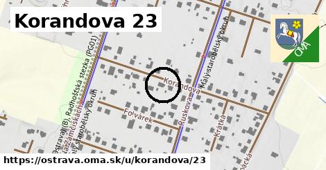 Korandova 23, Ostrava