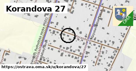 Korandova 27, Ostrava