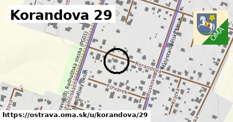 Korandova 29, Ostrava