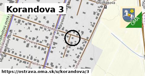 Korandova 3, Ostrava