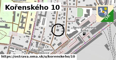 Kořenského 10, Ostrava