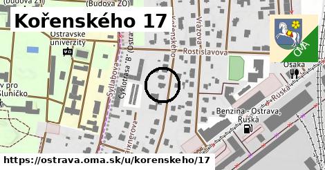 Kořenského 17, Ostrava