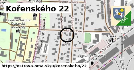 Kořenského 22, Ostrava