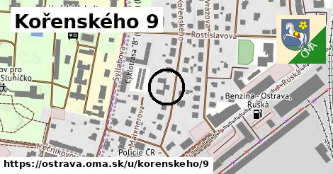 Kořenského 9, Ostrava