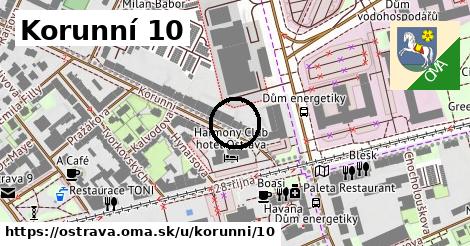 Korunní 10, Ostrava