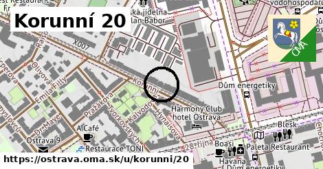 Korunní 20, Ostrava