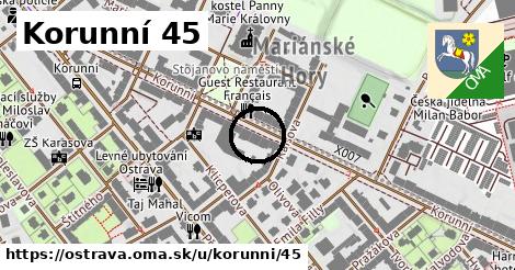 Korunní 45, Ostrava