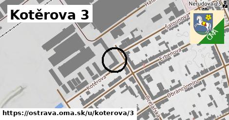 Kotěrova 3, Ostrava