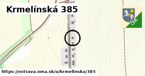 Krmelínská 385, Ostrava