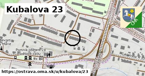 Kubalova 23, Ostrava