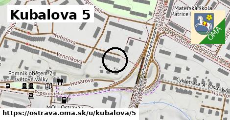 Kubalova 5, Ostrava
