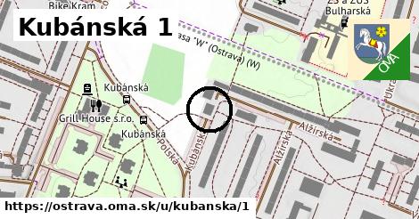 Kubánská 1, Ostrava