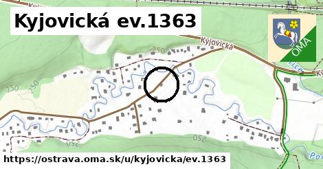 Kyjovická ev.1363, Ostrava