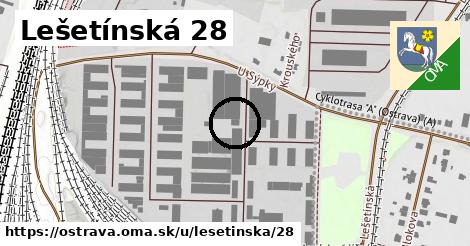 Lešetínská 28, Ostrava