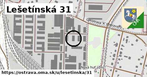 Lešetínská 31, Ostrava