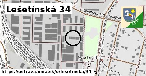 Lešetínská 34, Ostrava