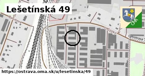 Lešetínská 49, Ostrava