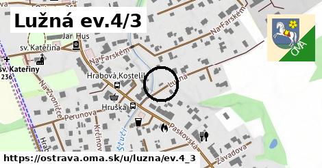 Lužná ev.4/3, Ostrava