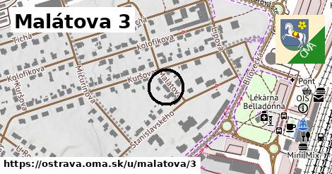 Malátova 3, Ostrava