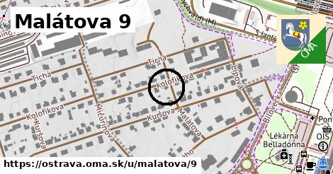 Malátova 9, Ostrava